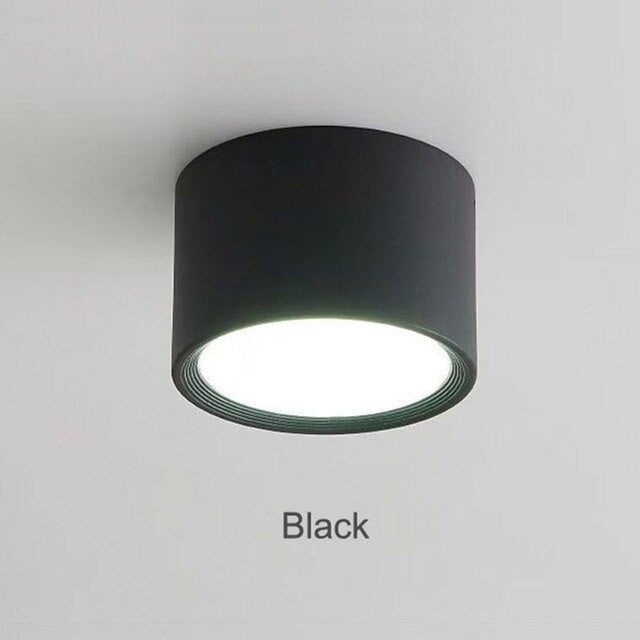 LED downlight ceiling light dimmable 5W 7W9W12W15W Nordic surface mounted LED spotlight, indoor living room and bedroom lighting