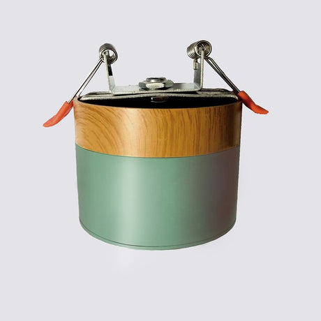 LED downlight dimmable embedded 5W 7W 9W12W15W Nordic wood grain colorful led ceiling light spotlight, interior decoration light