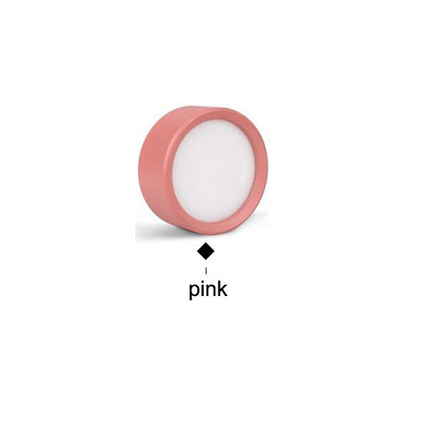 LED downlight surface mounted ultra-thin 3W5W7W9W12W15W modern fashion colorful LED downlight ceiling light AC220V home lighting