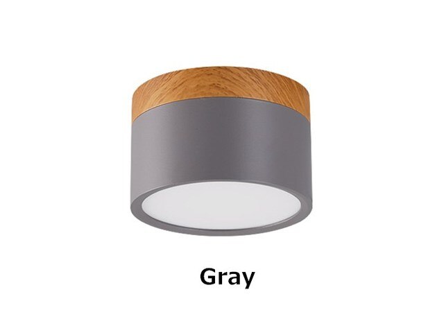 Led Ceiling Lamp Surface Mounted Ceiling Led Downlight Macaron Colorful Lights Dimmable 5W 7W 15W AC110V 220V For Bedroom Foyer