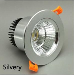 Led Downlight 220v 110v Ceiling Light 3W 5W 7W 9W 12W 15W Recessed Down light Round Led Panel Light Spotlight Indoor Lighting