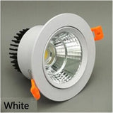 Led Downlight 220v 110v Ceiling Light 3W 5W 7W 9W 12W 15W Recessed Down light Round Led Panel Light Spotlight Indoor Lighting