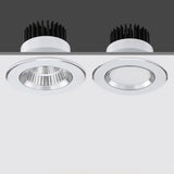 Led Downlight 220v 110v Ceiling Light 3W 5W 7W 9W 12W 15W Recessed Down light Round Led Panel Light Spotlight Indoor Lighting