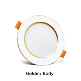 Led Downlight Recessed Ceiling Lamp Ultra Thin High Brightness Led Ceiling Light 3W 5W 7W 12W Embedded Lighting AC220V For Foyer