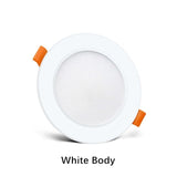 Led Downlight Recessed Ceiling Lamp Ultra Thin High Brightness Led Ceiling Light 3W 5W 7W 12W Embedded Lighting AC220V For Foyer