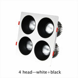 Led Downlight Recessed Square Led Ceiling Light Anti glare Indoor Spot Light COB Chip Led Lamp For Living Room Bedroo Kitchen