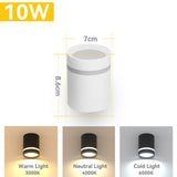 Led Downlights 220V Led Spot Light 5W 10W 15W Downlight Indoor Lighting Surface Mounted Spotlight For Living Room Kitchen Store