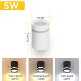 Led Downlights 220V Led Spot Light 5W 10W 15W Downlight Indoor Lighting Surface Mounted Spotlight For Living Room Kitchen Store