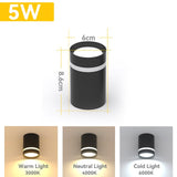 Led Downlights 220V Led Spot Light 5W 10W 15W Downlight Indoor Lighting Surface Mounted Spotlight For Living Room Kitchen Store