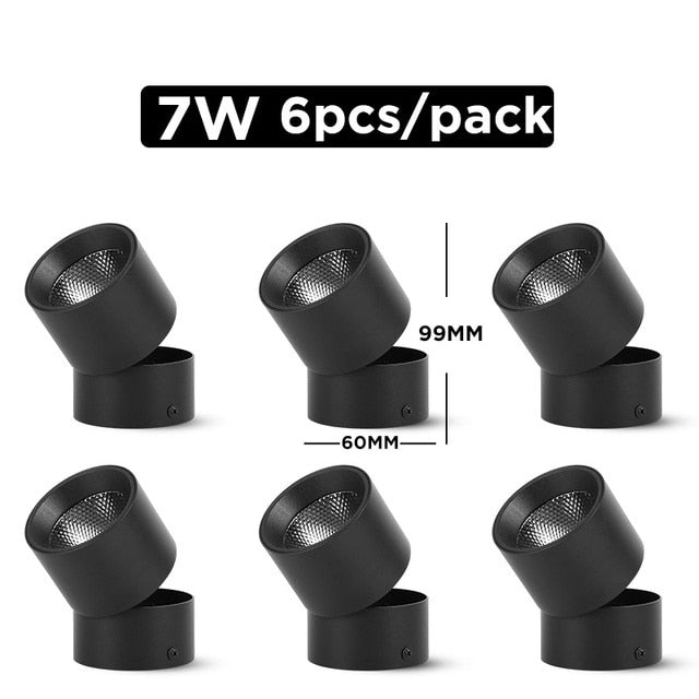 Led Downlights Ceiling Spots Led Down Light Lamp 7/10/15W Track Indoor ...