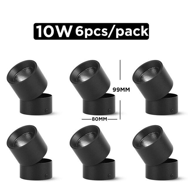 Led Downlights Ceiling Spots Led Down Light Lamp 7/10/15W Track Indoor Lighting Fixture for Kitchen Bathroom Home 220V Spotlight