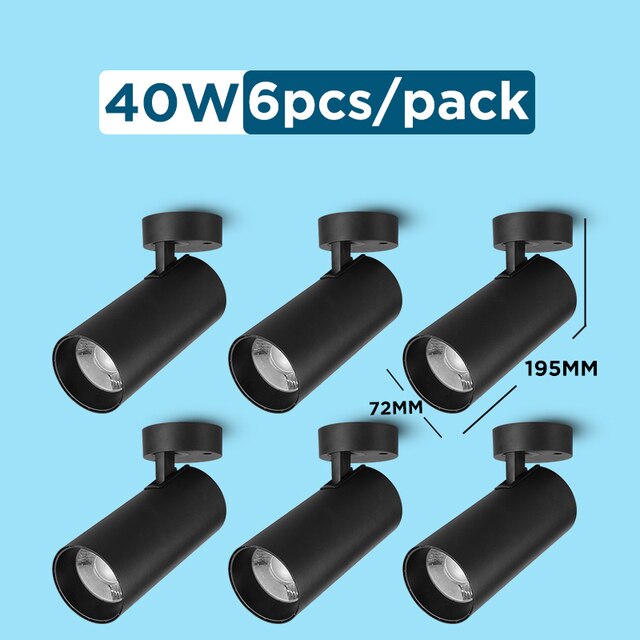 Led Downlights Ceiling Spots Led Down Light Lamp 7/10/15W Track Indoor Lighting Fixture for Kitchen Bathroom Home 220V Spotlight