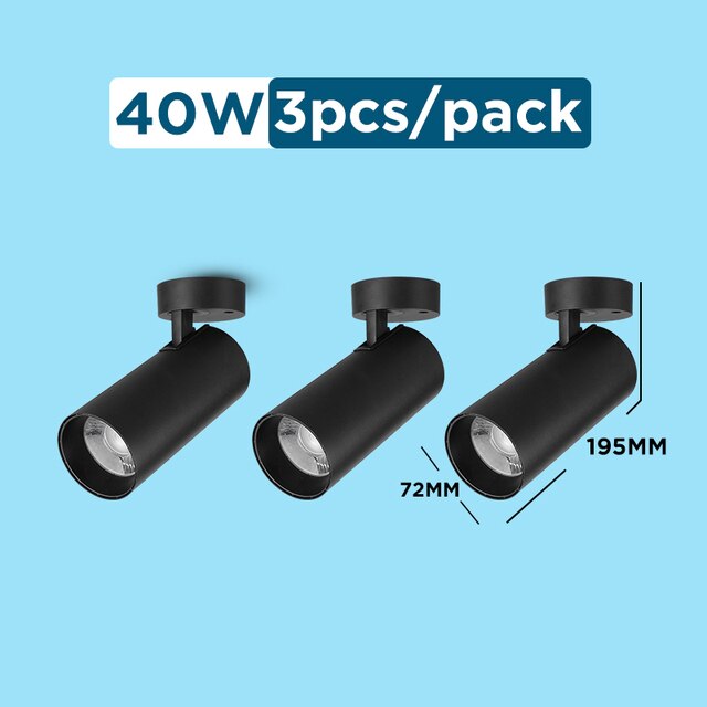 Led Downlights Ceiling Spots Led Down Light Lamp 7/10/15W Track Indoor Lighting Fixture for Kitchen Bathroom Home 220V Spotlight