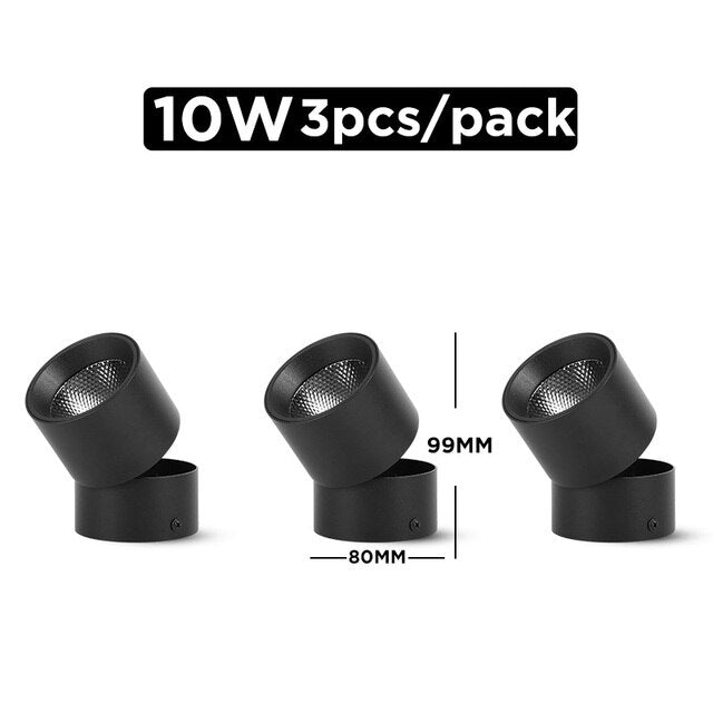 Led Downlights Ceiling Spots Led Down Light Lamp 7/10/15W Track Indoor Lighting Fixture for Kitchen Bathroom Home 220V Spotlight