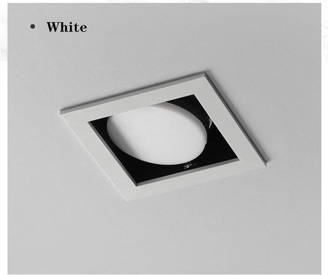 Led Recessed Downlight GX53 Bulb Replace Freely Spot Led Ceiling Lamp 1 head/2 head/3 head Indoor Room Lighting For Living Room