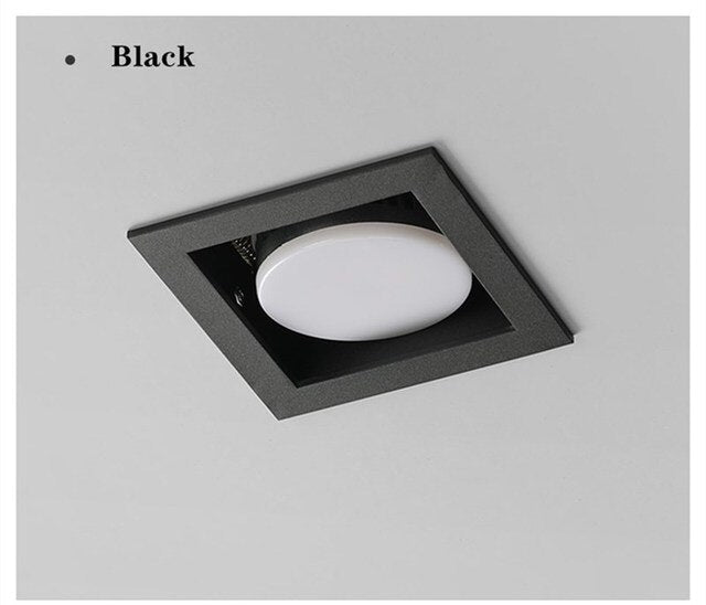 Led Recessed Downlight GX53 Bulb Replace Freely Spot Led Ceiling Lamp 1 head/2 head/3 head Indoor Room Lighting For Living Room