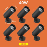 Led Spot Light 220V Spotlight COB Ceiling Spots Lamp Led Downlight Foldable Fixture Track Light Indoor Lighting For Kitchen Home