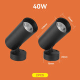 Led Spot Light 220V Spotlight COB Ceiling Spots Lamp Led Downlight Foldable Fixture Track Light Indoor Lighting For Kitchen Home