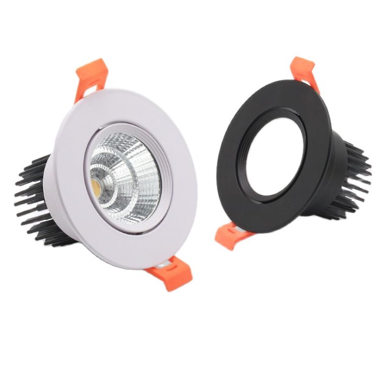 Led Spotlight Ceiling Lamp Recessed LED COB Downlight Dimmable 220V 11 ...