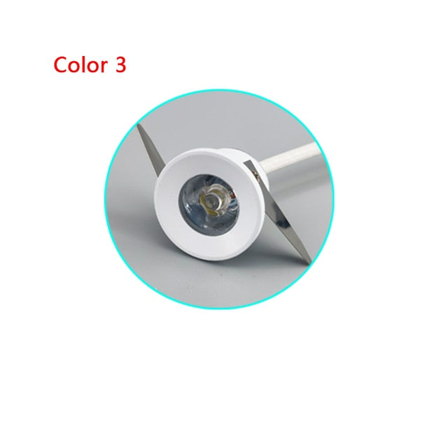 Led recessed cabinet mini spot light 1W 3W 110V 220V downlight DC12V jewelry show Include Led Driver 4000K Ceiling light lamp