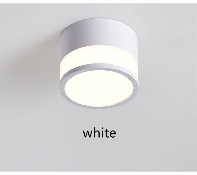 Macaron Surface Mounted Ceiling Downlight 7W 9W 12W 15W 20W LED Ceiling Spot Light AC110/220V for Kitchen Living room Decor