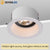 Modern Design White Black Round Led Ceiling Light Adjustable Lamp Recessed Indoor Spot Light Display Cabinet Led Downlight