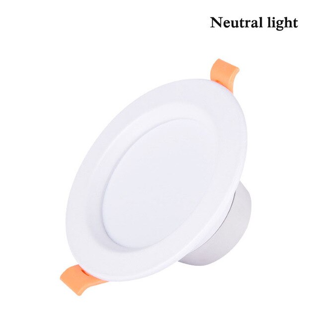 NEARCAM LED Downlight Living Room Aisle Household Downlight 3W5W 12W Hotel Project Embedded White Light Warm Light Ceiling Light