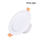 NEARCAM LED Downlight Living Room Aisle Household Downlight 3W5W 12W Hotel Project Embedded White Light Warm Light Ceiling Light
