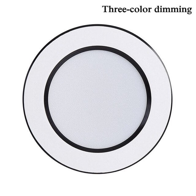 NEARCAM LED Downlight Living Room Aisle Household Downlight 3W5W 12W Hotel Project Embedded White Light Warm Light Ceiling Light