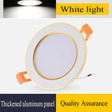 NEARCAM LED Monochrome White Aluminum Embedded 2.5/4 Inch Downlight Living Room Smart Ceiling Light Commercial Downlight