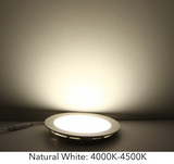 Led Downlight 3W 4W 6W 9W 12W 15W 25W Safety Voltage Downlights Ceiling Round Down Light Led Panel Light 12V/24 + Driver