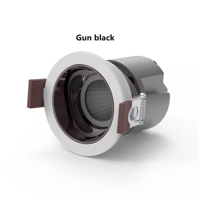 New Anti-Glare Led Spot Downlight 20W 30W 35W COB High-Brightness 38° Ceiling Retrofit Lamp Dimmable For Indoor Lighting