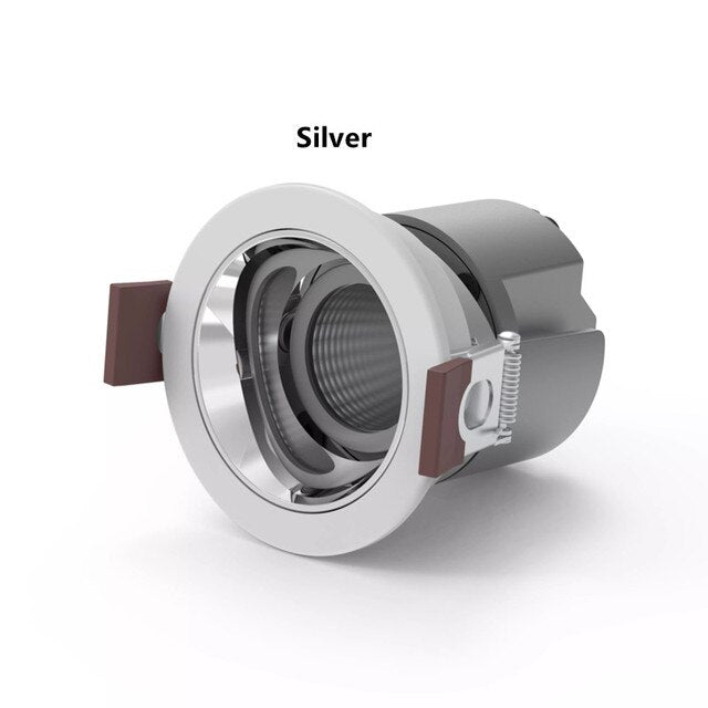 New Anti-Glare Led Spot Downlight 20W 30W 35W COB High-Brightness 38° Ceiling Retrofit Lamp Dimmable For Indoor Lighting