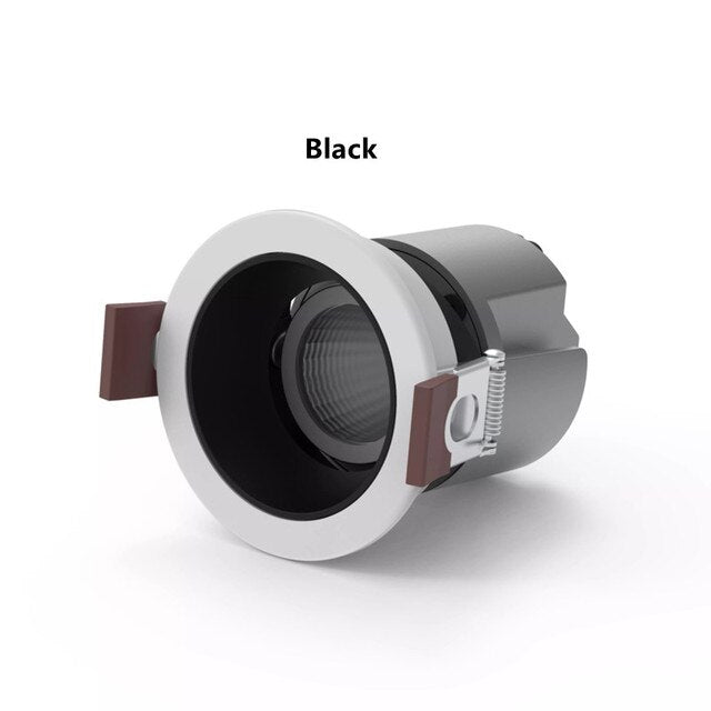 New Anti-Glare Led Spot Downlight 20W 30W 35W COB High-Brightness 38° Ceiling Retrofit Lamp Dimmable For Indoor Lighting