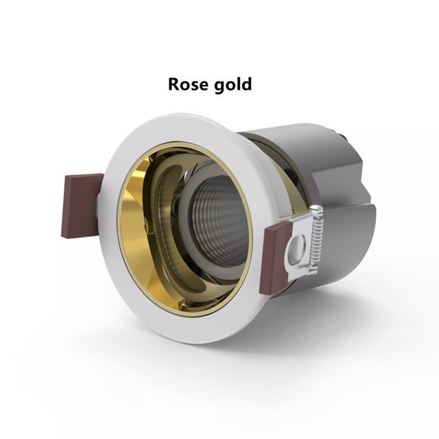 New Anti-Glare Led Spot Downlight 20W 30W 35W COB High-Brightness 38° Ceiling Retrofit Lamp Dimmable For Indoor Lighting