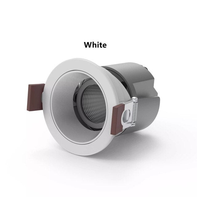 New Anti-Glare Led Spot Downlight 20W 30W 35W COB High-Brightness 38° Ceiling Retrofit Lamp Dimmable For Indoor Lighting