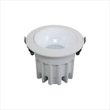 New Anti-glare LED Recessed Downlight White 7W 9W 12W 15W 18W 24W Dimmable AC 110V 220V Ceiling Light Spotlight 45° Lighting