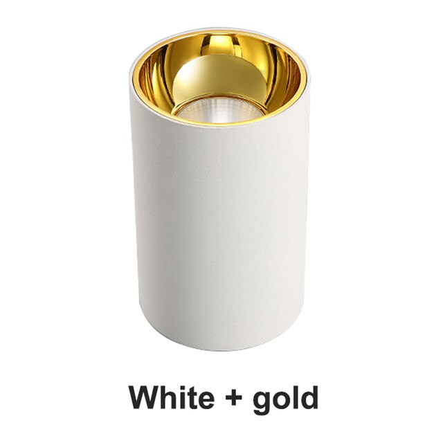 New Arrival Surface Mounted LED Downlight COB 7W 12W 15W 18W AC110V 220V Ceiling Downlight Anti Glare Illumination