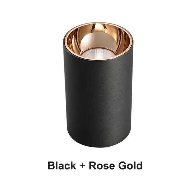 New Arrival Surface Mounted LED Downlight COB 7W 12W 15W 18W AC110V 220V Ceiling Downlight Anti Glare Illumination