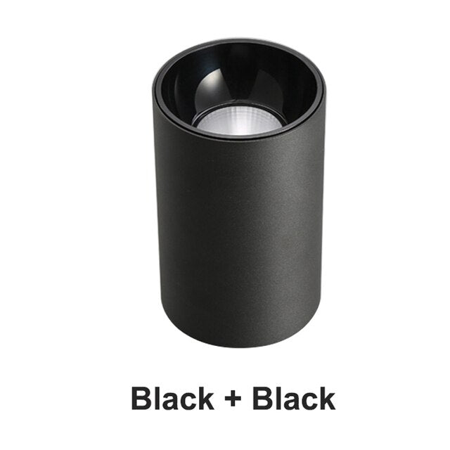 New Arrival Surface Mounted LED Downlight COB 7W 12W 15W 18W AC110V 220V Ceiling Downlight Anti Glare Illumination