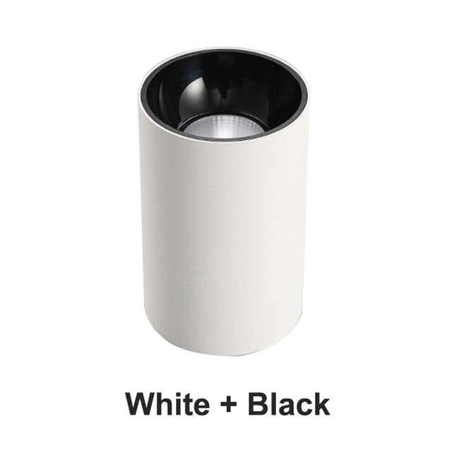 New Arrival Surface Mounted LED Downlight COB 7W 12W 15W 18W AC110V 220V Ceiling Downlight Anti Glare Illumination