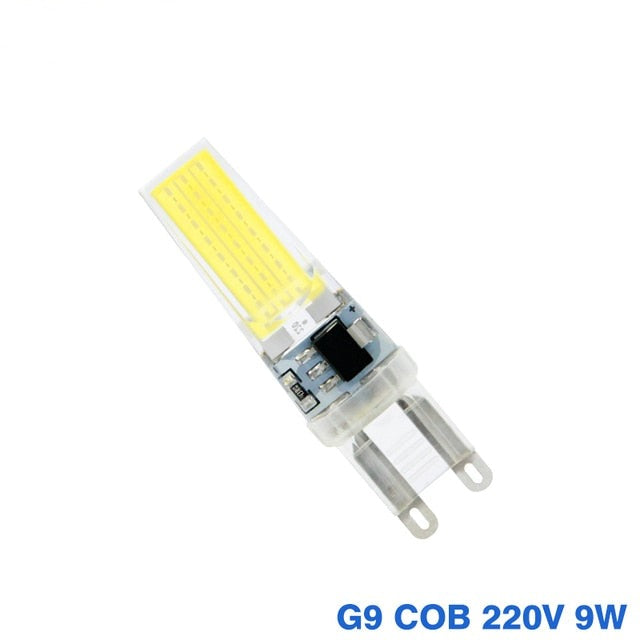 G4 LED Lamp G9 3W 6W 9W COB LED Bulb E14 AC DC 12V 220V Lampada LED G9 COB 360 Beam Lampada G4 COB Lights Replace Halogen