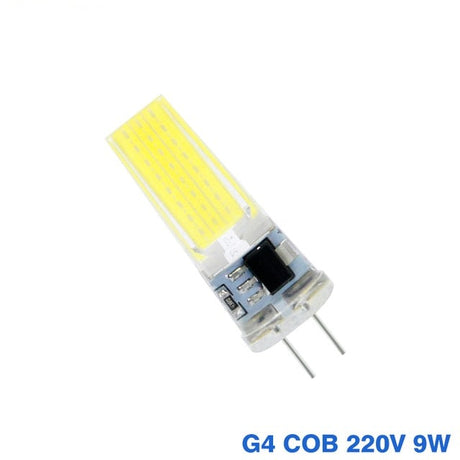 G4 LED Lamp G9 3W 6W 9W COB LED Bulb E14 AC DC 12V 220V Lampasas's LED G9 COB 360 Beam Lampasas's G4 COB Lights Replace Halogen