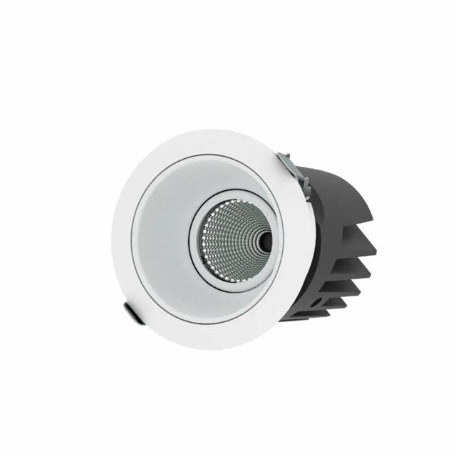 New Recessed Anti-glare COB LED Downlight 20W 25W 30W 36W Dimmable Spotlight 110V 220V Ceiling Lighting For Indoor Lighting