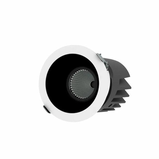 New Recessed Anti-glare COB LED Downlight 20W 25W 30W 36W Dimmable Spotlight 110V 220V Ceiling Lighting For Indoor Lighting