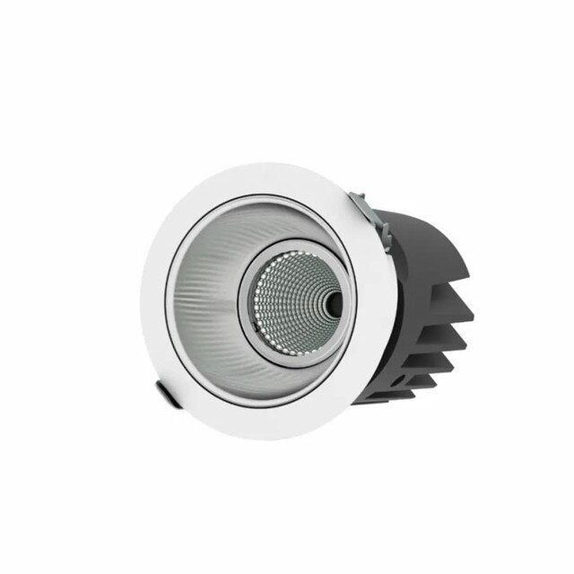New Recessed Anti-glare COB LED Downlight 20W 25W 30W 36W Dimmable Spotlight 110V 220V Ceiling Lighting For Indoor Lighting