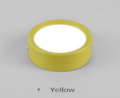 New ltra-thin led downlight 7 Colors 3W 5W 7W 9W 12W 15W Surface Mounted AC220V LED spot lighting Led ceiling lamp Home Decor