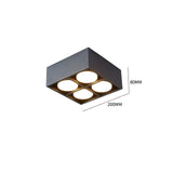 Nordic Square LED Surface Mount Downlight + Replaceable GX53  LED Lamp 7W 9W 12W LED Spot Light for Living room Bedroom