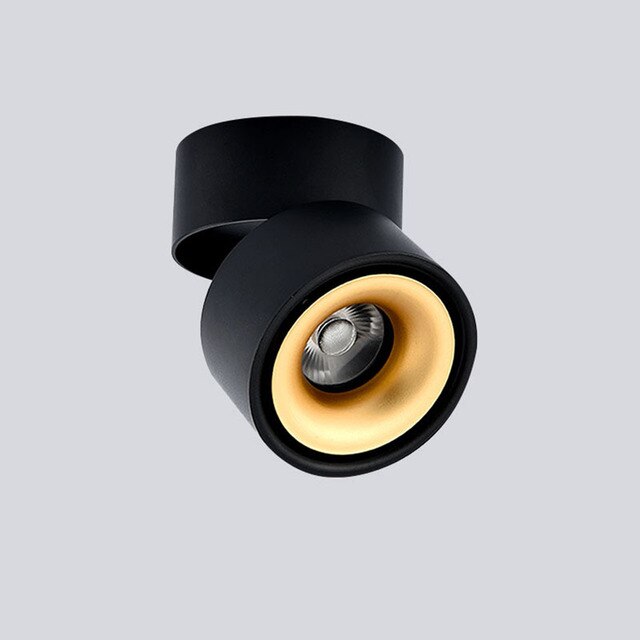 QIUBOSS Dimmable LED Surface Downlights 220V for Kitchen  Foldable LED Ceiling Lights 7W 15W Lighting Lamp for Room Bedroom Loft