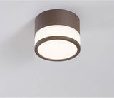 QIUBOSS Macaron LED Surface Downlights 220V for Kitchen Island Dimmable LED Ceiling Light 12W Nordi Modern Lamps Indoor Lighting